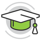 Graduation Cap Icon for Continuing Education for Holistic Nutritionists